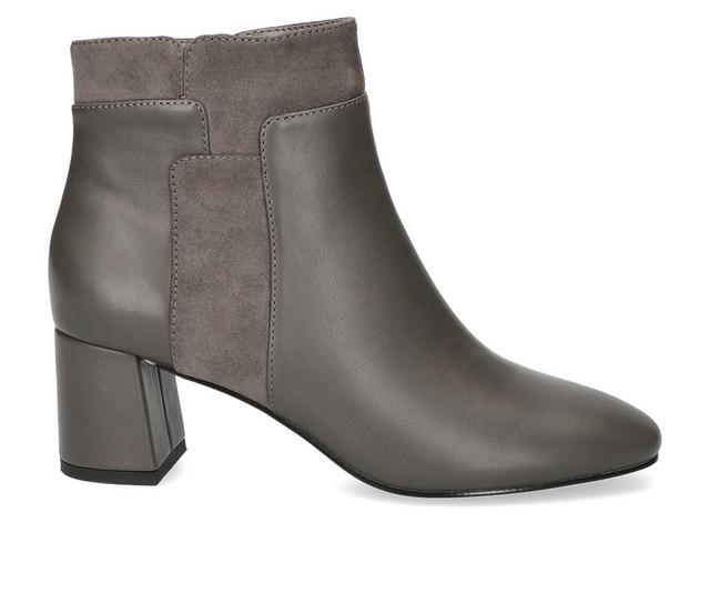 Women's Bella Vita Medley Booties in Grey color