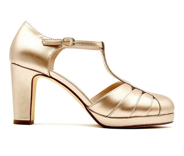 Women's Chelsea Crew Francine Pumps in Gold color