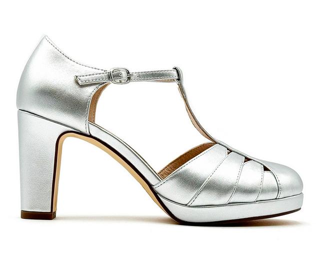 Women's Chelsea Crew Francine Pumps in Silver color