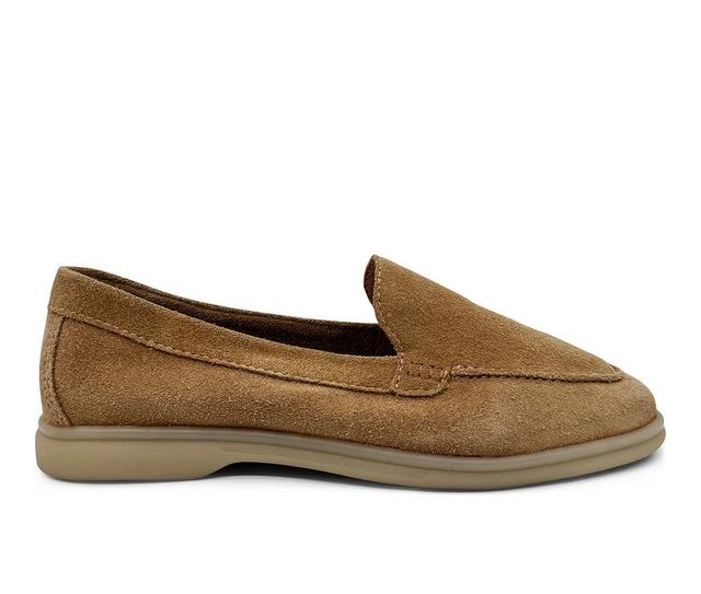 Women's Chelsea Crew Lama Loafers in Cognac color