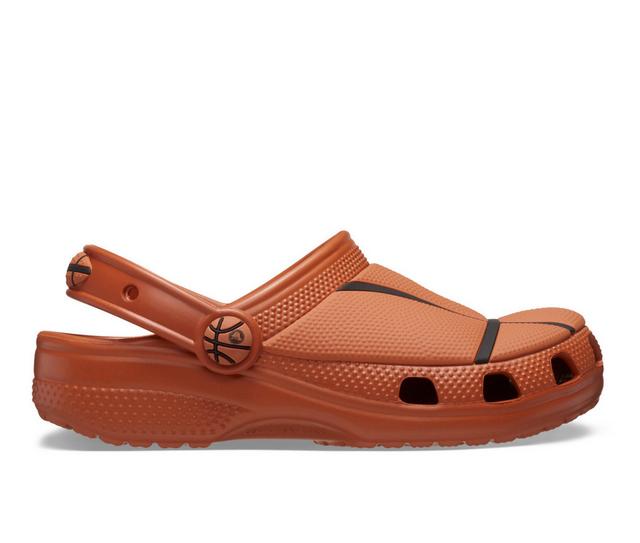 Crocs Classic Basketball Clog 11-6 in Sienna color
