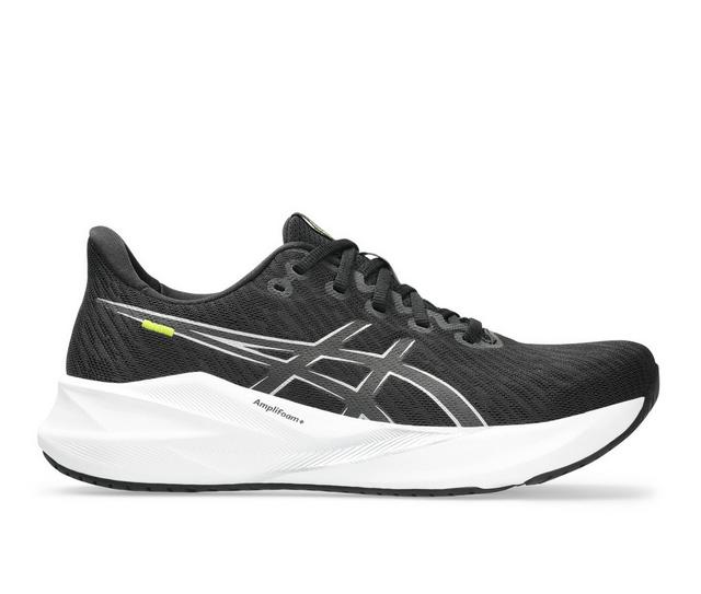 Men's ASICS Versablast 4 Running Shoes in Black/Silver color