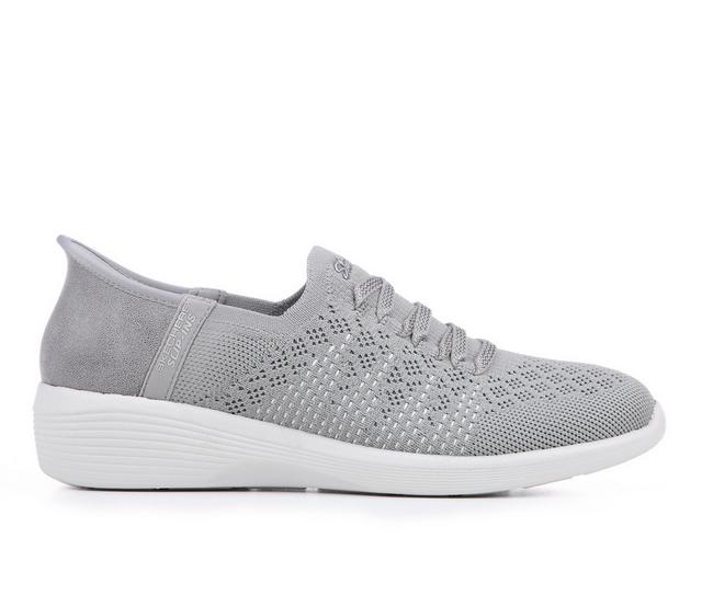 Women's Skechers Arya Swiftly Slip-In Sneakers in Grey color