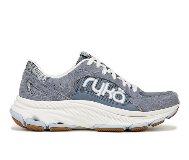 Women's Ryka Devotion X Max Classic Walking Sneaker Walking Shoes in Flintstone color