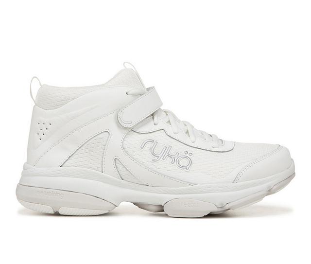 Women's Ryka Devotion XT Mid 2 Walking Shoes in Brilliant White color