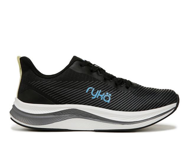 Women's Ryka Genuine Walking Shoes in Black color