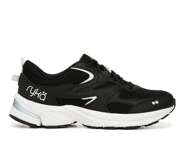 Women's Ryka Invoke Walking Shoes in Black color