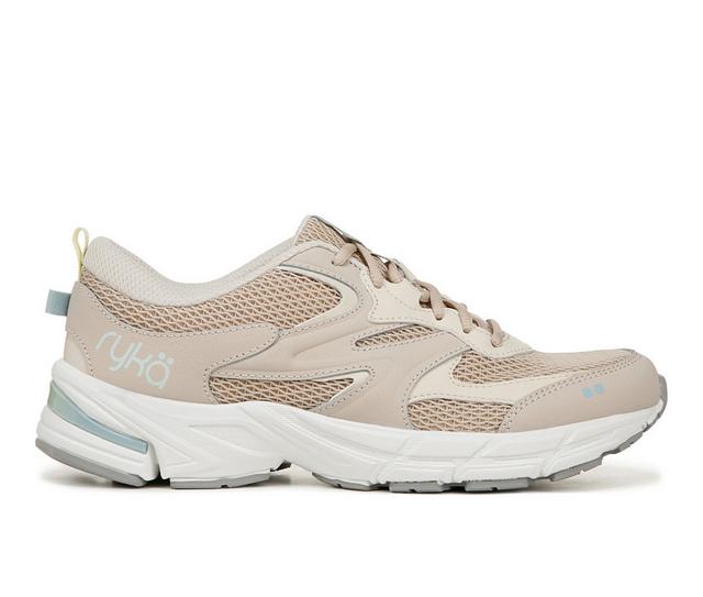 Women's Ryka Invoke Walking Shoes in Terra Taupe color