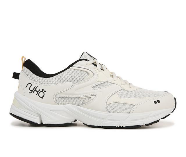 Women's Ryka Invoke Walking Shoes in Gardenia White color