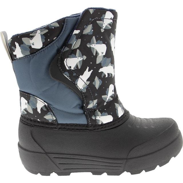 Northside Flurrie Toddler Winter Boots in BLACK BLUE color