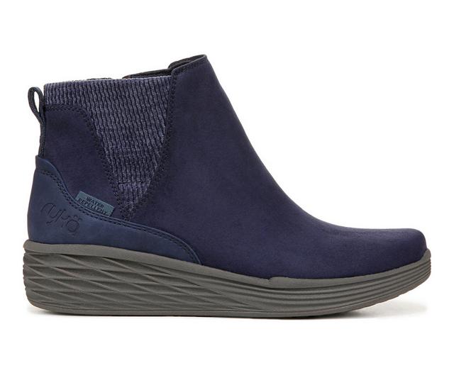 Women's Ryka Noelle Next Booties in Academy Blue color