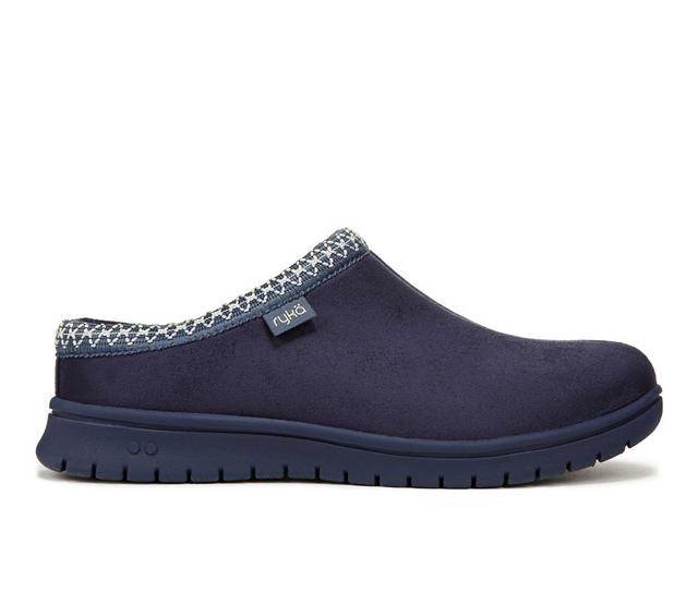 Women's Ryka Stellar Clogs in Academy Blue color