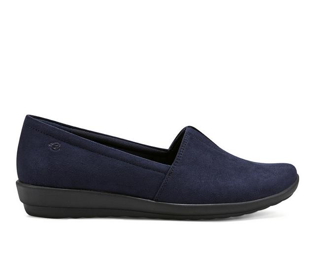 Women's Easy Spirit Arlie Loafers in Dark Blue color