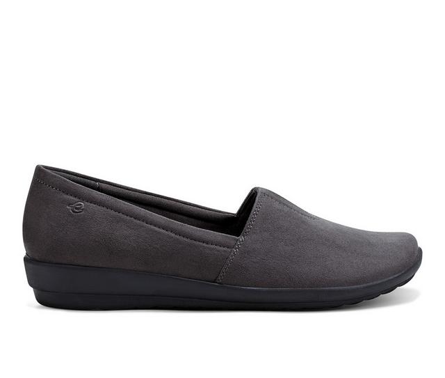 Women's Easy Spirit Arlie Loafers in Dark Grey color