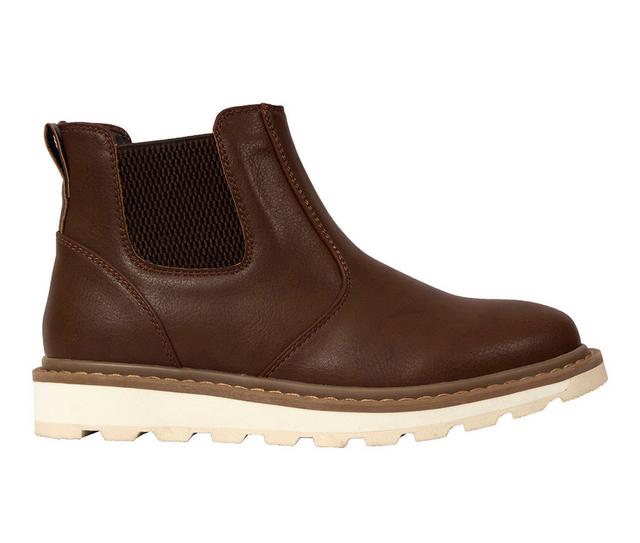 Boys' Deer Stags Little & Big Kid Jameson Chelsea Boots in Brown color