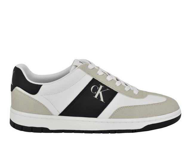 Men's Calvin Klein Denley Sneakers in Light Gry/Black color