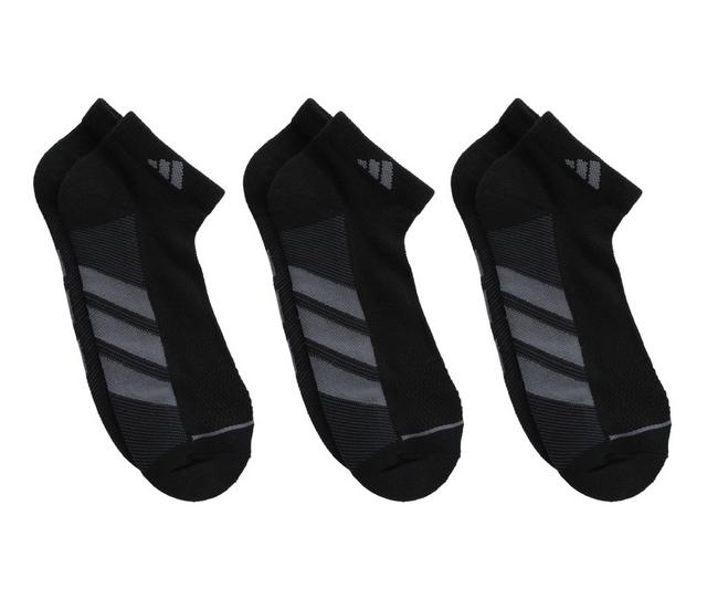 Adidas Men's 3 Pair AD Train Low Cut Socks in Black color