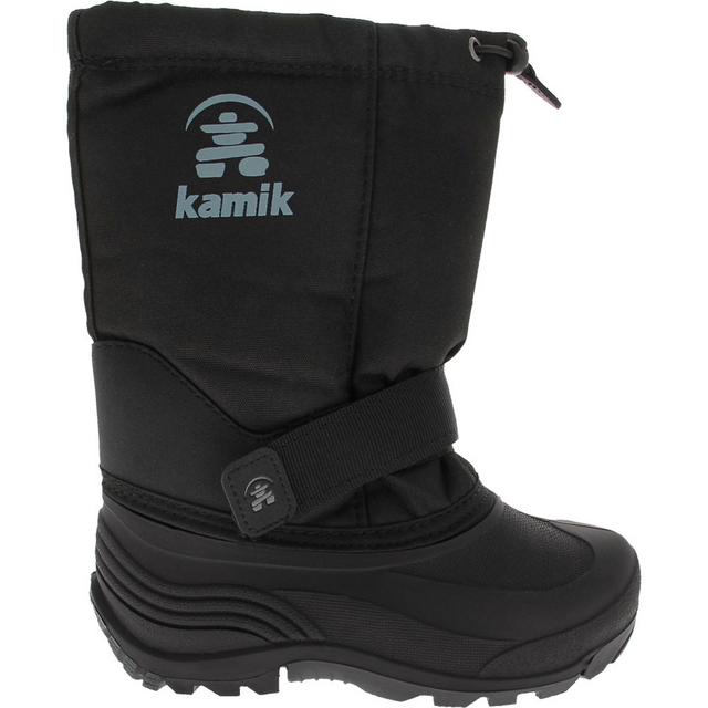 Kamik Rocket Youth Winter Boots in BLACK color