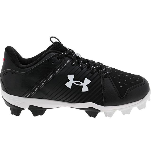 Under Armour Leadoff Low Boys Cleats in Black color