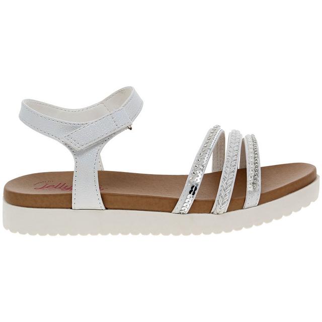 Jellypop FRANKIE GIRLS Sandals in WHITE color
