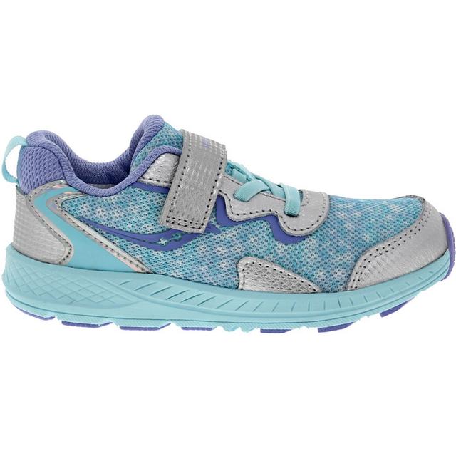 Saucony Flash A/C 3 Infants Running Shoes in Light Blue color