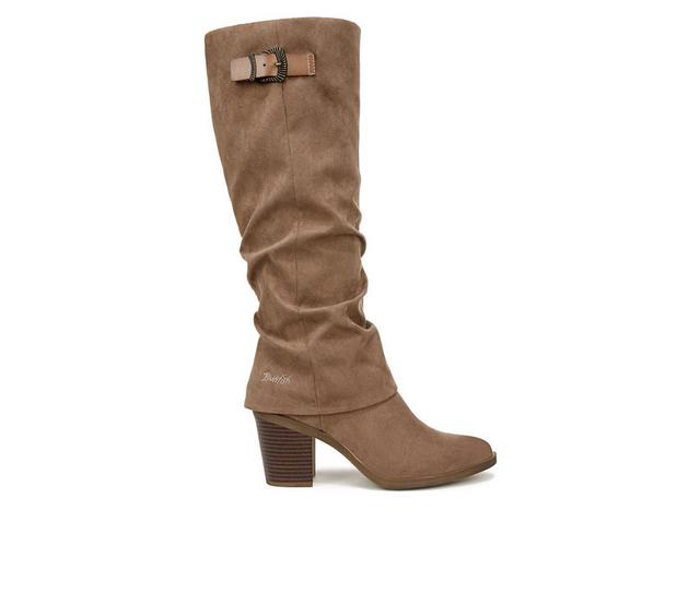 Women's Blowfish Malibu Carefee Knee High Boots in Taupe color