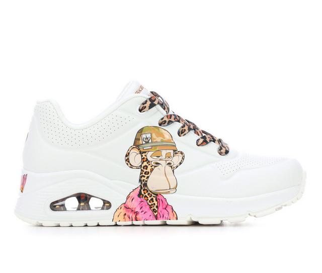 Women's SKECHERS X SNOOP DOGG Snoop Uno Dr Bombay Sneakers in White color