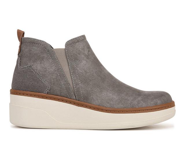 Women's Blowfish Malibu Charming Wedge Sneaker Booties in Charcoal color