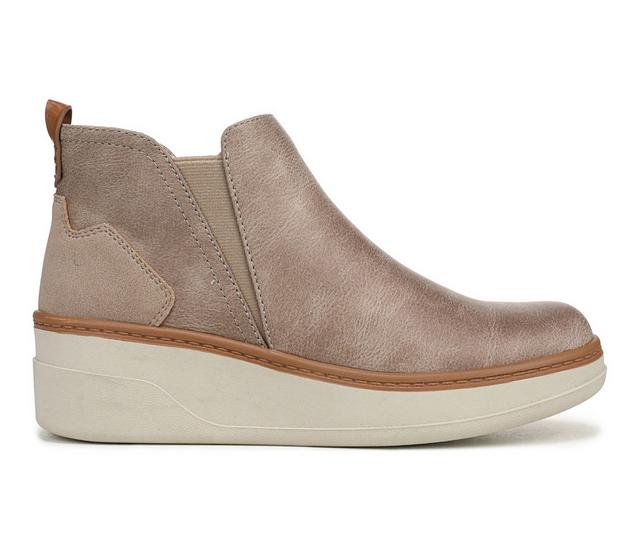 Women's Blowfish Malibu Charming Wedge Sneaker Booties in Mushroom color