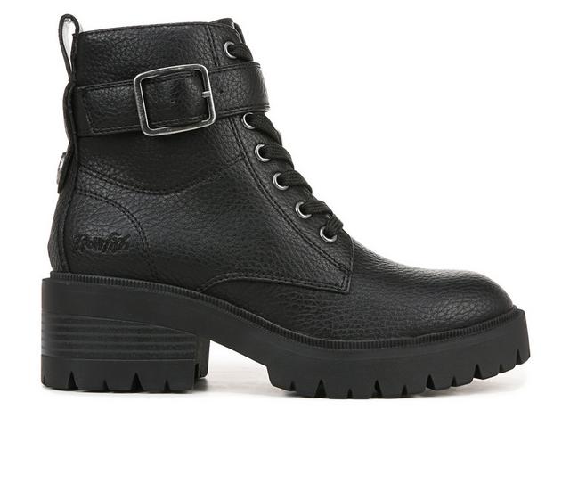 Women's Blowfish Malibu Jagger Combat Boots in Black color