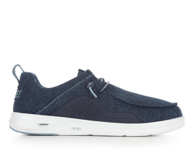Men's HEYDUDE Wally Hey2O Casual Shoes in NavyBlaze White color