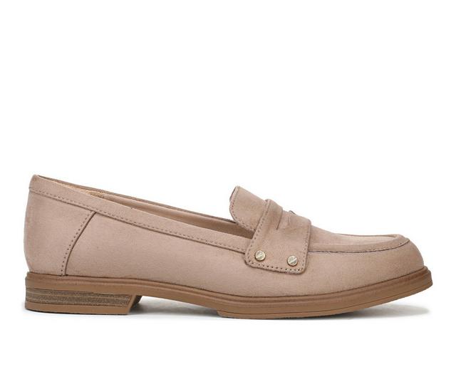 Women's Dr. Scholls Hello Loafer Shoes in Taupe color