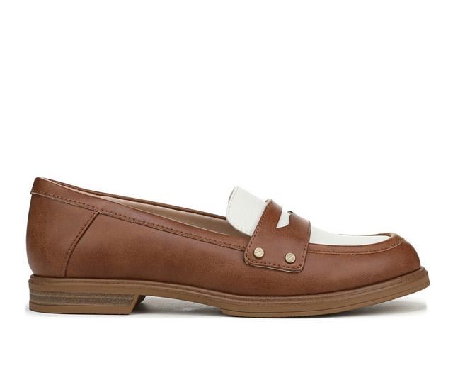 Women's Dr. Scholls Hello Loafer Shoes in Honey Brown color