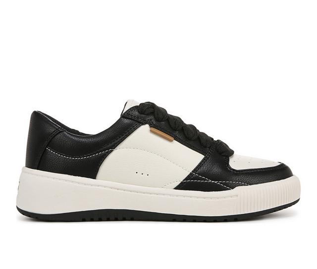 Women's Dr. Scholls Ollie Sneakers in Black/White color