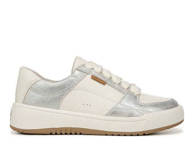 Women's Dr. Scholls Ollie Sneakers in Silver Grey color