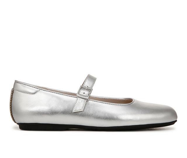 Women's Dr. Scholls Wexley Jane Flats in Silver color