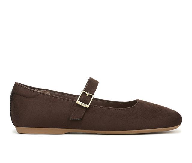 Women's Dr. Scholls Wexley Jane Flats in Dark Umbro color