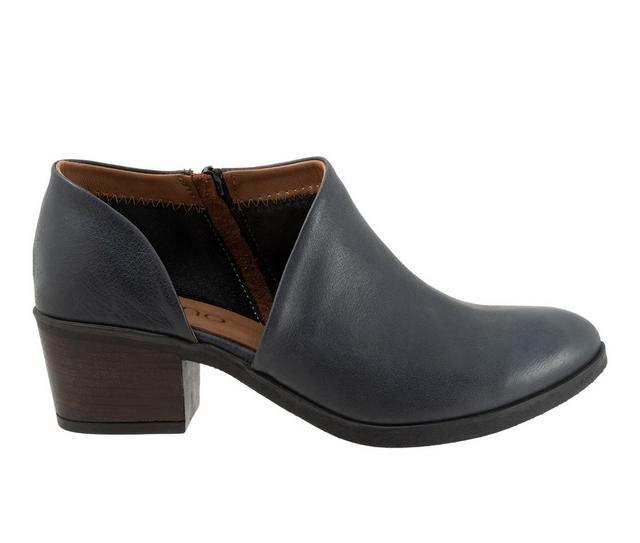 Women's Bueno Caitlin Booties in Dark Blue color