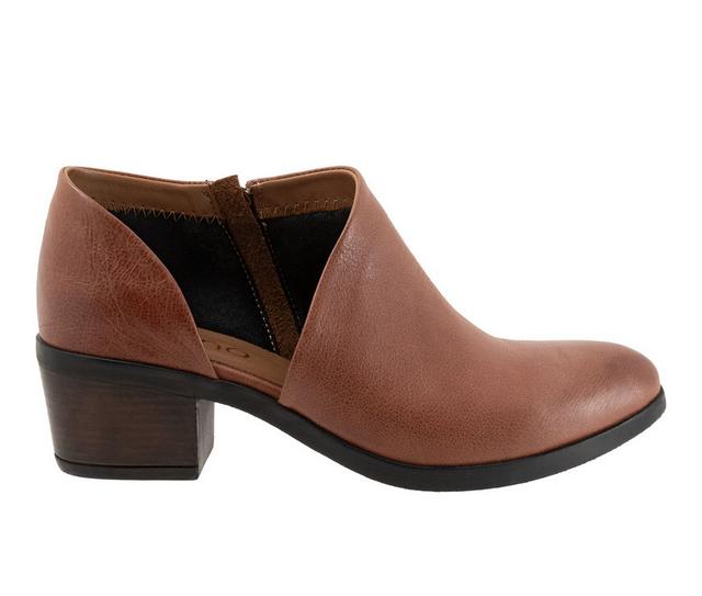 Women's Bueno Caitlin Booties in Tobacco color