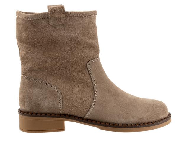 Women's Bueno Olina Booties in Tobacco Suede color