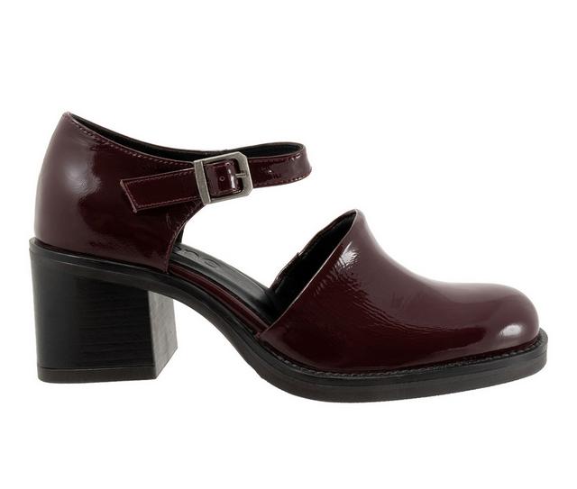 Women's Bueno Rita Pumps in Burgundy Patent color