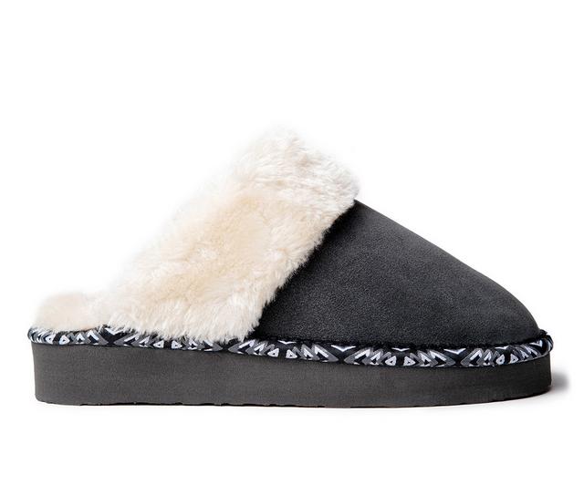 Minnetonka Cerise Women's Slippers in charcoal color