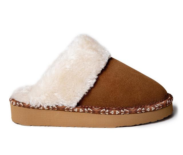 Minnetonka Cerise Women's Slippers in TAN color