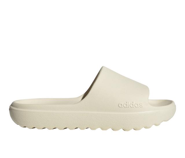 Women's Adidas Adilette Lumia Sport Slides in Wonder White color
