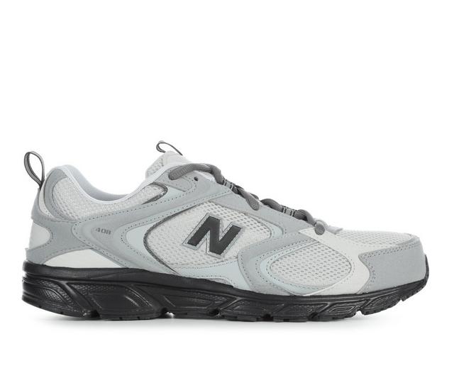 Adults' New Balance ML408 Sneakers in Grey/Black/Wht color