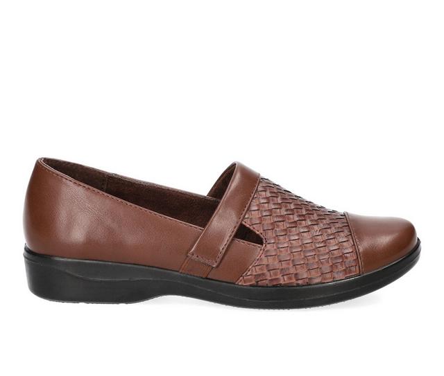 Women's Easy Street Destiny Loafers in Tan Woven color