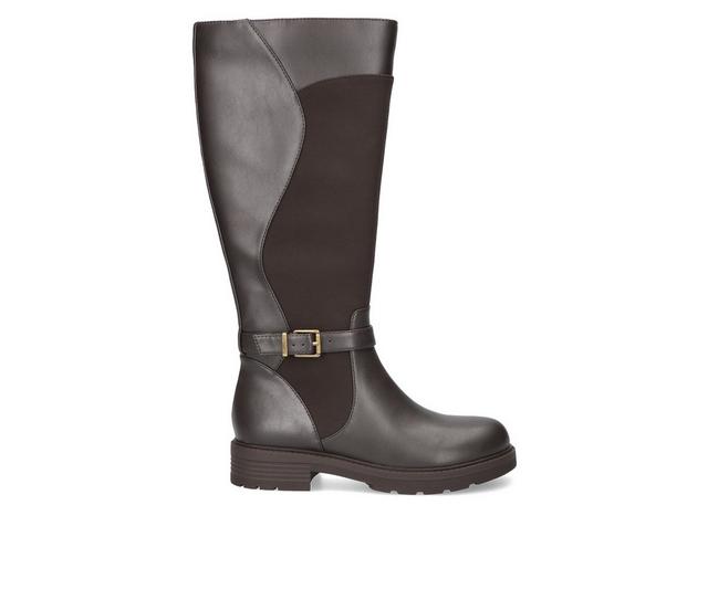 Women's Easy Street Erica Knee High Boots in Brown color