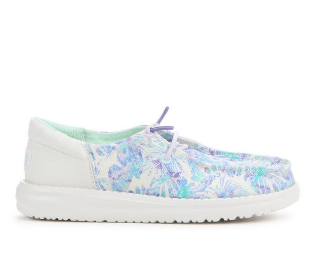 Girls' HEYDUDE Wendy Funk Y Tropical in Cream/Multi color