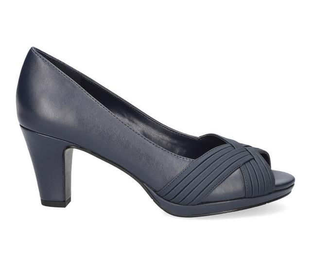 Women's Easy Street Lavish Pumps in Navy color