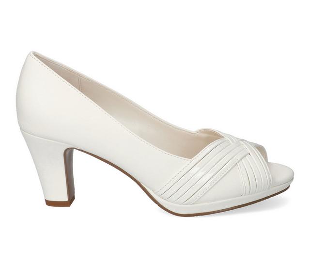Women's Easy Street Lavish Pumps in White color